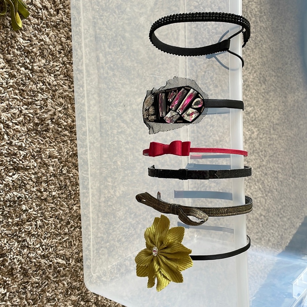 Lot of new to gently used headbands 9 total